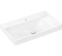 hansgrohe Xelu Q lavabo 61025450 800x480mm, étagère à droite, 2 trous pour robinetterie, sans trop-plein, SmartClean, blanc