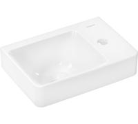 Hansgrohe Lave-mains Xelu Q 36x25 cm 1 trou, tablette à droite, sans trop-plein, blanc 60314450