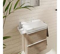 Hansgrohe Xelu Q lavabo 60x48 cm rectangulaire classique-de meuble blanc brillant 61016450