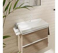 Hansgrohe Lavabo Xelu Q 80×48 cm rectangulaire classique de meuble blanc brillant 61020450