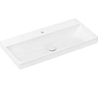 hansgrohe Xelu Q lavabo à poser, sans trop-plein, 1000x480mm, SmartClean, poli, avec vidage, 61039450, Exécution: 1 trou de robinet