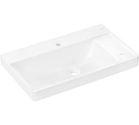hansgrohe Xelu Q lavabo avec tablette à droite, 2 trous pour robinet, sans trop-plein, 800x480mm, blanc, 60319450