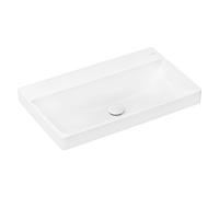 Hansgrohe Lavabo Xelu Q 80x48 cm mural rectangulaire sans trop-plein blanc 61021450