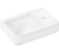 Hansgrohe Lave-mains Xelu Q 36x25 cm 1 trou, tablette à droite, sans trop-plein, blanc 60314450