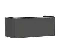 Hansgrohe Xelu Q Meuble sous-lavabo, 1180x550, 1 tiroir, pour Consoles avec Vasque à Poser, Poli, 54063000, Couleur: Meuble Gris Diamant Mat/poignée Chrome