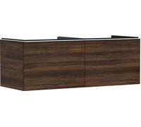hansgrohe Xelu Q Meuble sous-lavabo, 1360x550, 2 tiroirs, pour console avec vasque à poser, poli, 54069700