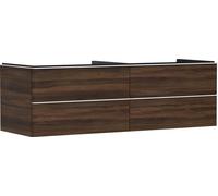 hansgrohe Xelu Q Meuble sous-lavabo, 1560x550, 4 tiroirs, pour vasques à poser, sans découpe de siphon, 54093700