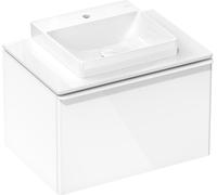 hansgrohe Xelu Q meuble sous-lavabo, 780x550, 1 tiroir, pour consoles avec vasque à poser, poli, 54054700