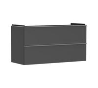 hansgrohe Xelu Q meuble sous-vasque 54036000 1180x605x475mm, 2 tiroirs, gris diamant mat, chromé
