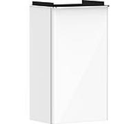hansgrohe Xelu Q meuble sous-vasque 54015000 340x605x245mm, pour lave-mains , droite, blanc brillant, chromé