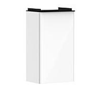 hansgrohe Xelu Q meuble sous-vasque 54015670 340x605x245mm, pour lave-mains , droite, blanc brillant, noir mat