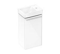 hansgrohe Xelu Q meuble sous-vasque 54015700 340x605x245mm, pour lave-mains , droite, blanc brillant, blanc mat