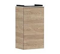 hansgrohe Xelu Q meuble sous-vasque 54017700 340x605x245mm, pour lave-mains , droite, chêne naturel, blanc mat