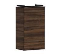 hansgrohe Xelu Q meuble sous-vasque 54018000 340x605x245mm, pour lave-mains , droite, noyer foncé, chromé