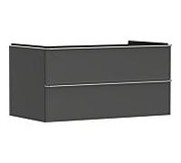 hansgrohe Xelu Q meuble sous-vasque 54079000 980x485x550mm, 2 tiroirs, gris diamant mat, chromé