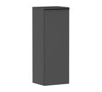hansgrohe Xelu Q armoire mi-haute 54128670 370x400x1065mm, charnière de porte à gauche, gris diamant mat, noir mat