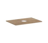 hansgrohe Xelu Q Plan de toilette, 1 découpe, 54113230,
