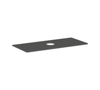 Hansgrohe Plan de travail suspendu Xelu Q 118x55 cm découpe centrale vasque gris diamant mat