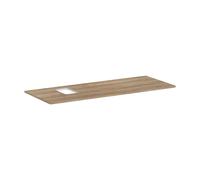 hansgrohe Xelu Q Plan de toilette, 1 découpe, 54123230,