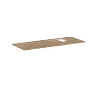 Hansgrohe Xelu Q plan de travail suspendu 136x55 cm Chêne 54124230