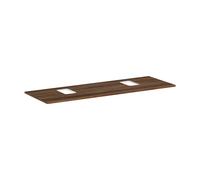 hansgrohe Xelu Q Plan de toilette, 2 découpes, 54126630,