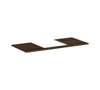 Hansgrohe Xelu Q plan de travail suspendu 118x55 cm noyer 54096630