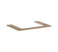 hansgrohe Xelu Q console 54109230 780 x 550 mm, découpe 600 x 480 mm, chêne naturel