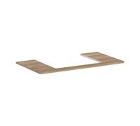 Hansgrohe Xelu Q plan de travail suspendu 98x55 cm Chêne 54110230