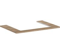 Hansgrohe Xelu Q plan de travail suspendu 78x55 cm Chêne 54109230