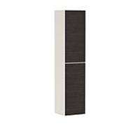 hansgrohe Xevolos E armoire haute 54219730 400x360x1760mm, gauche, beige sable mat, chêne foncé