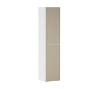 hansgrohe Xevolos E Armoire haute, charnière de porte à gauche, 400x360x1760mm, 54218390, Couleur: corps blanc mat, façade bronze structuré