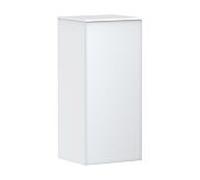 hansgrohe Xevolos E Armoire mi-haute, charnière de porte à gauche, 400x360x890mm, 54212320, Couleur: corps blanc mat, façade blanc métallisé
