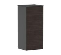 hansgrohe Xevolos E Armoire mi-haute, charnière de porte à gauche, 400x360x890mm, 54214730, Couleur: Corps gris ardoise mat, façade chêne foncé