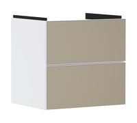 hansgrohe Xevolos E Armoire sous lavabo, 2 tiroirs, SoftClose, 580x475x555mm, pour lavabo, 54175390