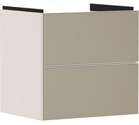 hansgrohe Xevolos E Armoire sous lavabo, 2 tiroirs, SoftClose, 580x475x555mm, pour lavabo, 54176390