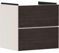 hansgrohe Xevolos E Armoire sous lavabo, 2 tiroirs, SoftClose, 580x475x555mm, pour lavabo, 54176730