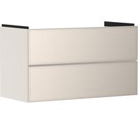 hansgrohe Xevolos E Armoire sous lavabo, 2 tiroirs, SoftClose, 980x475x555mm, pour lavabo, 54182790