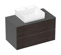 hansgrohe Xevolos E Console, 1 découpe au centre, 980x550mm, 54209760, Couleur: Gris ardoise mat