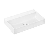 Hansgrohe Xevolos E lavabo 50x80 cm rectangulaire classique blanc brillant 61097450