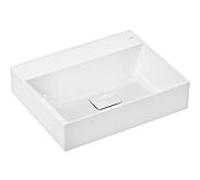 hansgrohe Xevolos E lavabo 61093450 600 x480mm, sans trou pour robinetterie/trop-plein, SmartClean, blanc