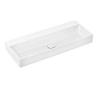 Hansgrohe Lavabo Xevolos E 120×48 cm SmartClean sans trou pour robinetterie ni trop-plein blanc