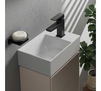 Hansgrohe Lave-mains Xevolos E 36x25 cm rectangulaire SmartClean sans trop-plein blanc