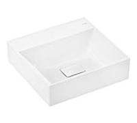 hansgrohe Xevolos E Lave-mains, sans trop-plein, 500x480mm, SmartClean, non poncé, avec vidage, 61089450, Exécution: sans trou de robinet