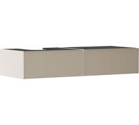 hansgrohe Xevolos E meuble sous lavabo, 2 tiroirs, 1 découpe à gauche, 1370x550x275mm, pour console avec vasque à poser, 54320390