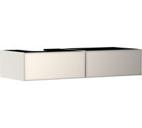 hansgrohe Xevolos E meuble sous lavabo, 2 tiroirs, 1 découpe à gauche, 1370x550x275mm, pour console avec vasque à poser, 54320790