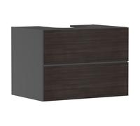 hansgrohe Xevolos E Meuble bas pour plan de toilette, 2 tiroirs, 54189730,