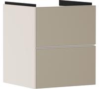 hansgrohe Xevolos E Meuble sous-lavabo, 2 tiroirs, SoftClose, 480x475x555mm, pour lave-mains, 54173390