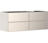 hansgrohe Xevolos E Meuble sous-lavabo, 4 tiroirs, 1 découpe à droite, 1370x550x555mm, pour console avec vasque à poser à droite, 54240790