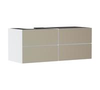 hansgrohe Xevolos E Meuble sous-lavabo, 4 tiroirs, 1 découpe à gauche, 1370x550x555mm, pour console avec vasque à poser à gauche, 54236390