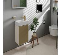 hansgrohe Xevolos E Armoire sous lavabo, 1 porte, charnières à droite, 340x245x555mm, pour lave-mains, 54170390